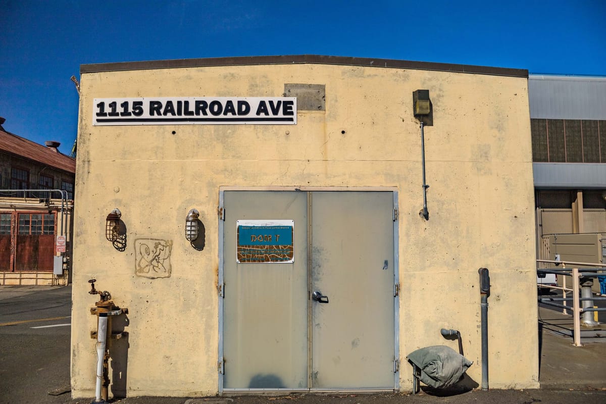 An outdoor sign on a building exterior