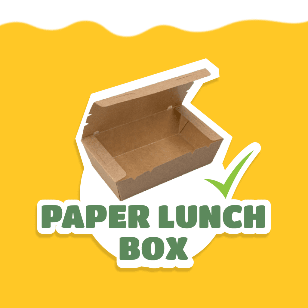 Kraft Food Box (50 pcs)