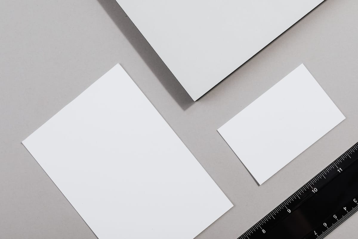 A-series paper sizes laid out