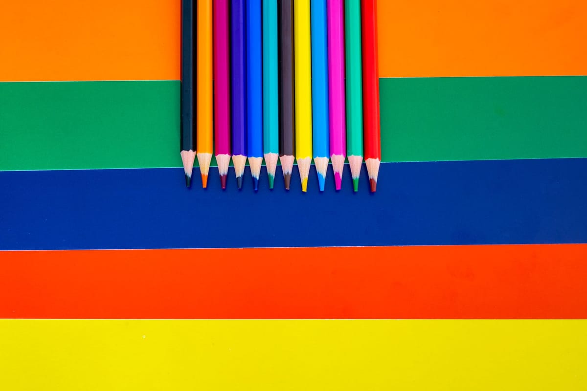 A bold, high-contrast banner design